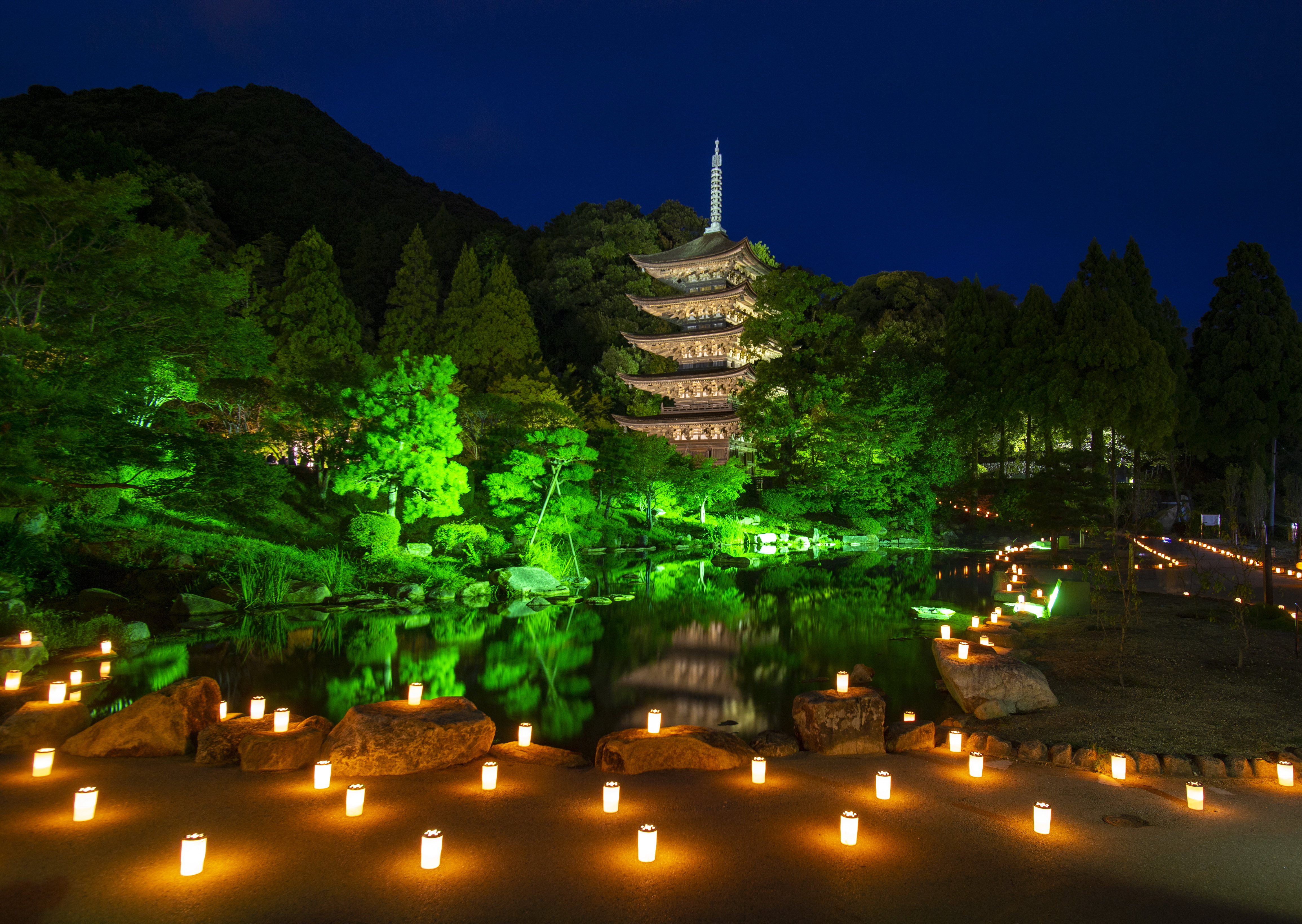 Rurikoji Temple Five-Storied Pagoda