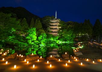 Rurikoji Temple Five-Storied Pagoda