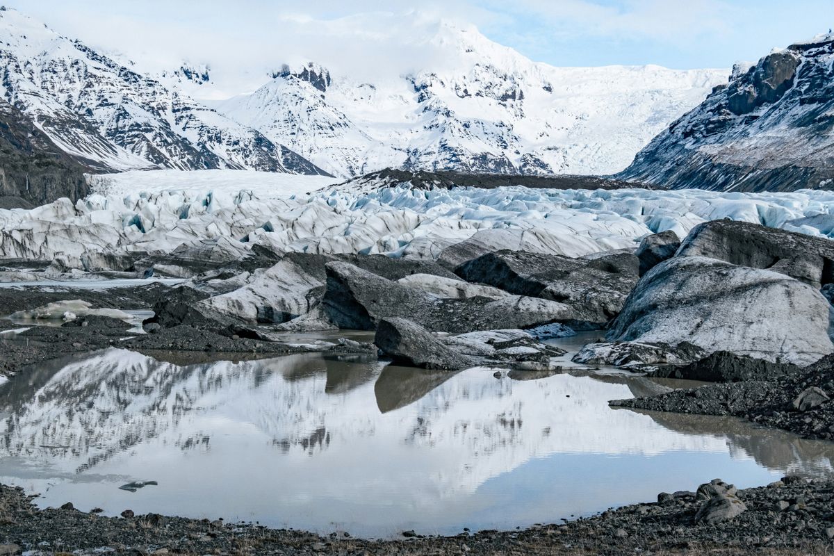 Solheimajokull Glacier