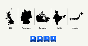 Bid manager looking at computer screens working on construction bids.