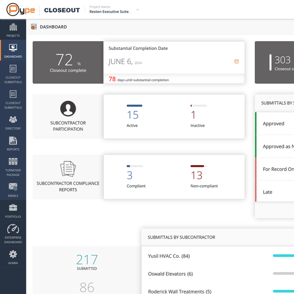 Construction RFI tracking on an Ipad in Construction RFI Management Tracking