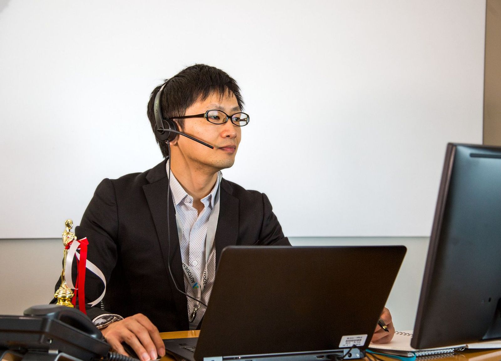 Man starring at computer 2