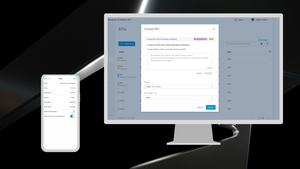 A collage of desktop and mobile device screens showcasing September's newly released features in Autodesk Construction Cloud
