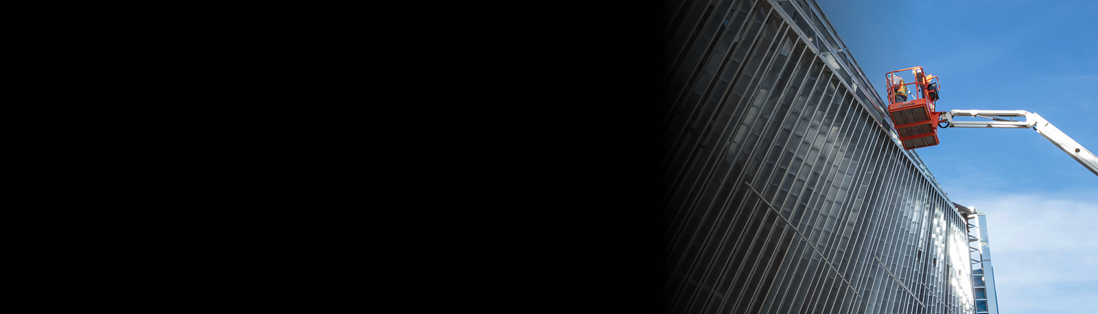 construction workers on a crane