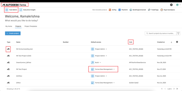 Autodesk Construction Cloud with Forma rebrand - no change to day-to-day UI