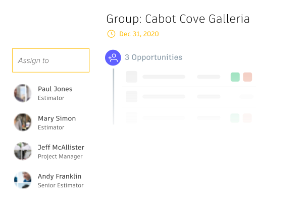 bid tracking screens