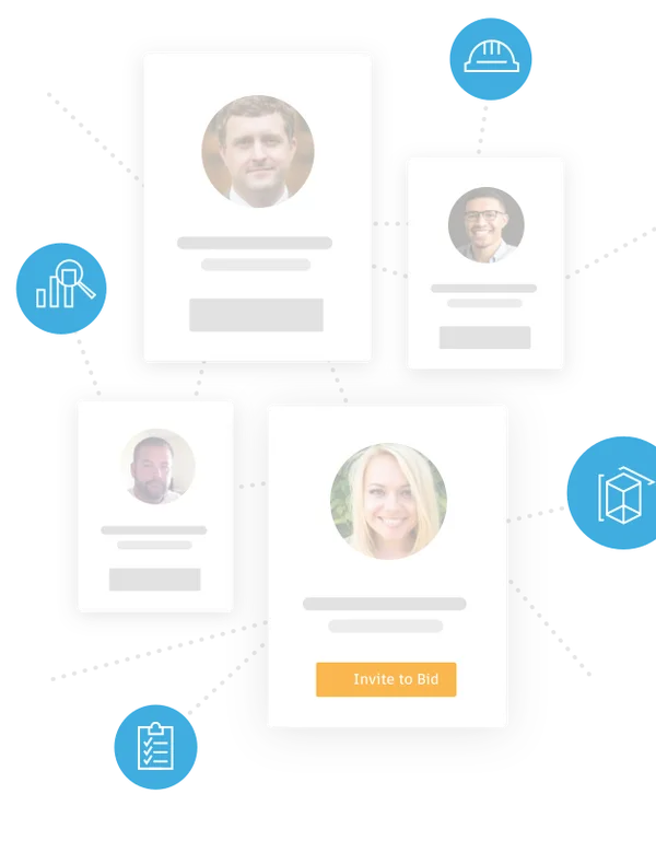 A detailed contractor profile can be seen in a contractor qualification software solution during the prequalification process for an upcoming project.