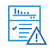 Project specific assessments icon.