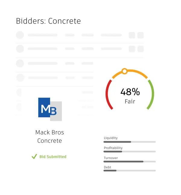 Risk tracking improves preconstruction bidding.