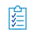 Custom subcontractor qualification software icon.