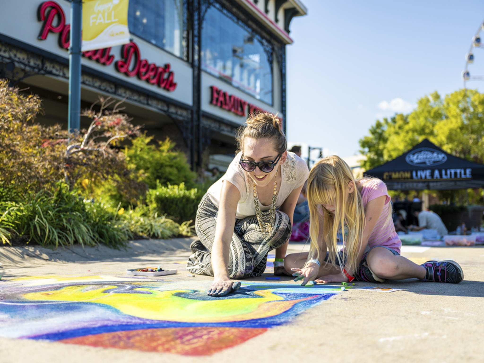 11th Annual Chalkfest at The Island