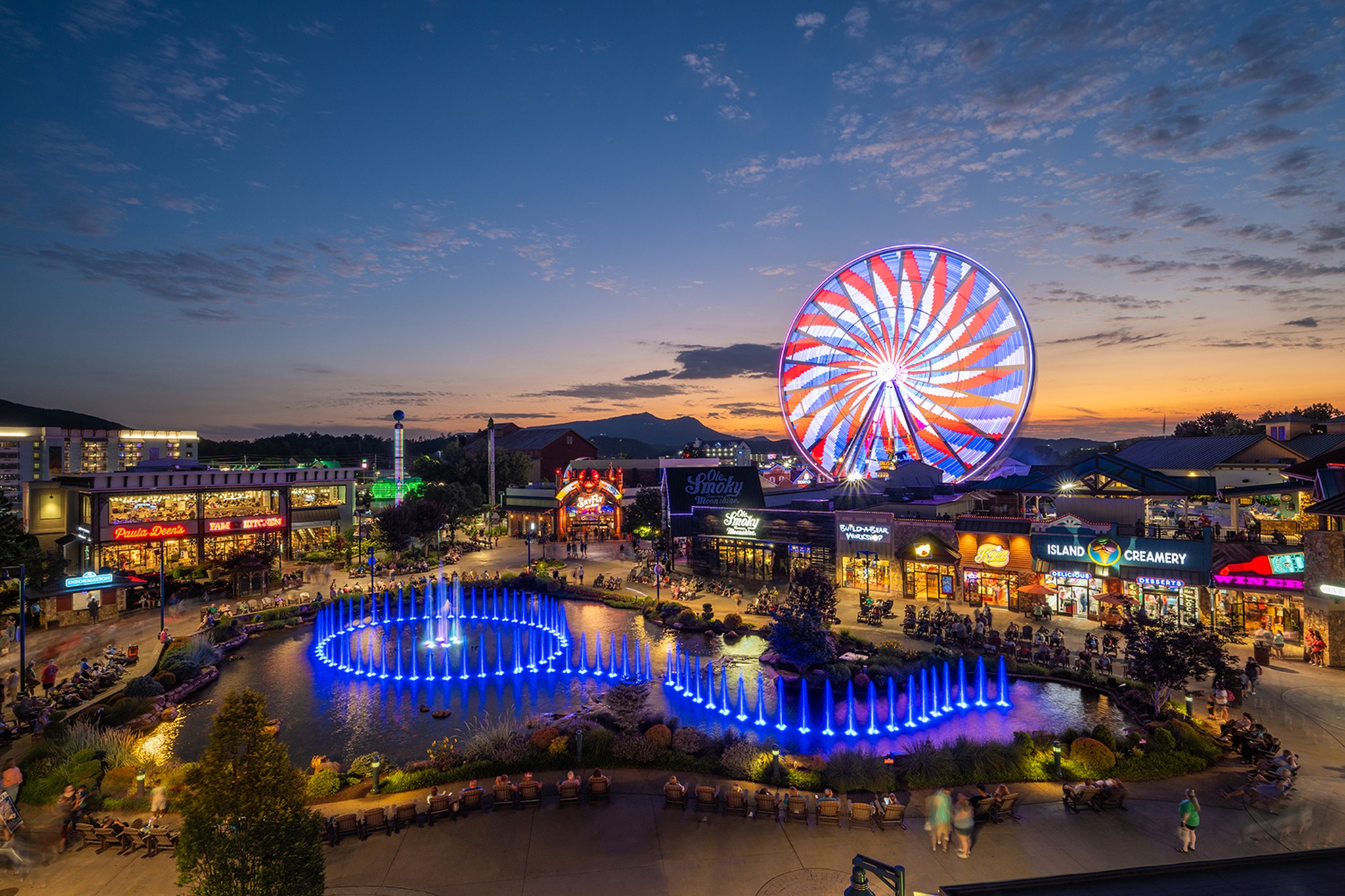 The Island Show Fountain