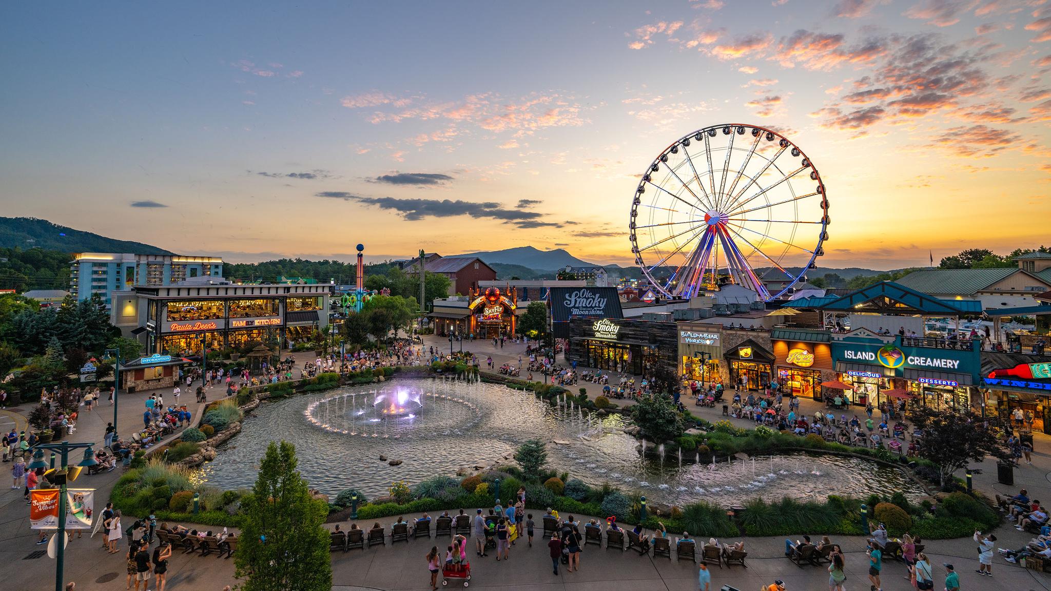 About The Island in Pigeon Forge The Island in Pigeon Forge