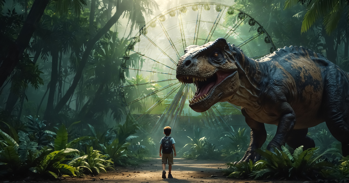 Jurassic Adventure at The Island in Pigeon Forge