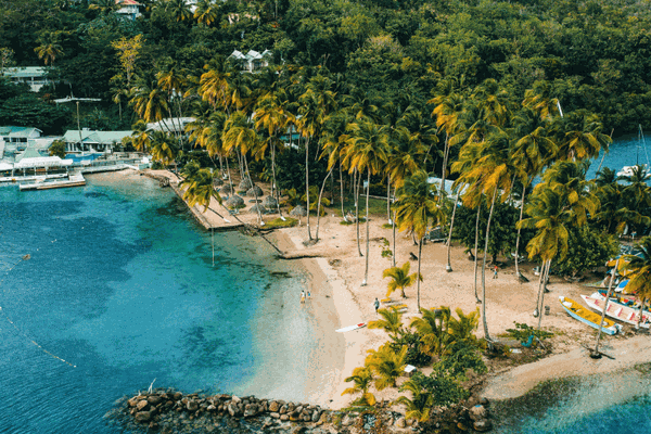 Scenic image of Saint Lucia