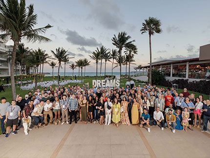 Team TextNow at the all-hands meeting