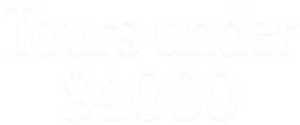 Tours Under $400