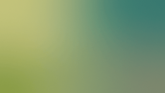 A smooth gradient background transitioning from light yellow to teal, creating a calming, abstract blend of colors.