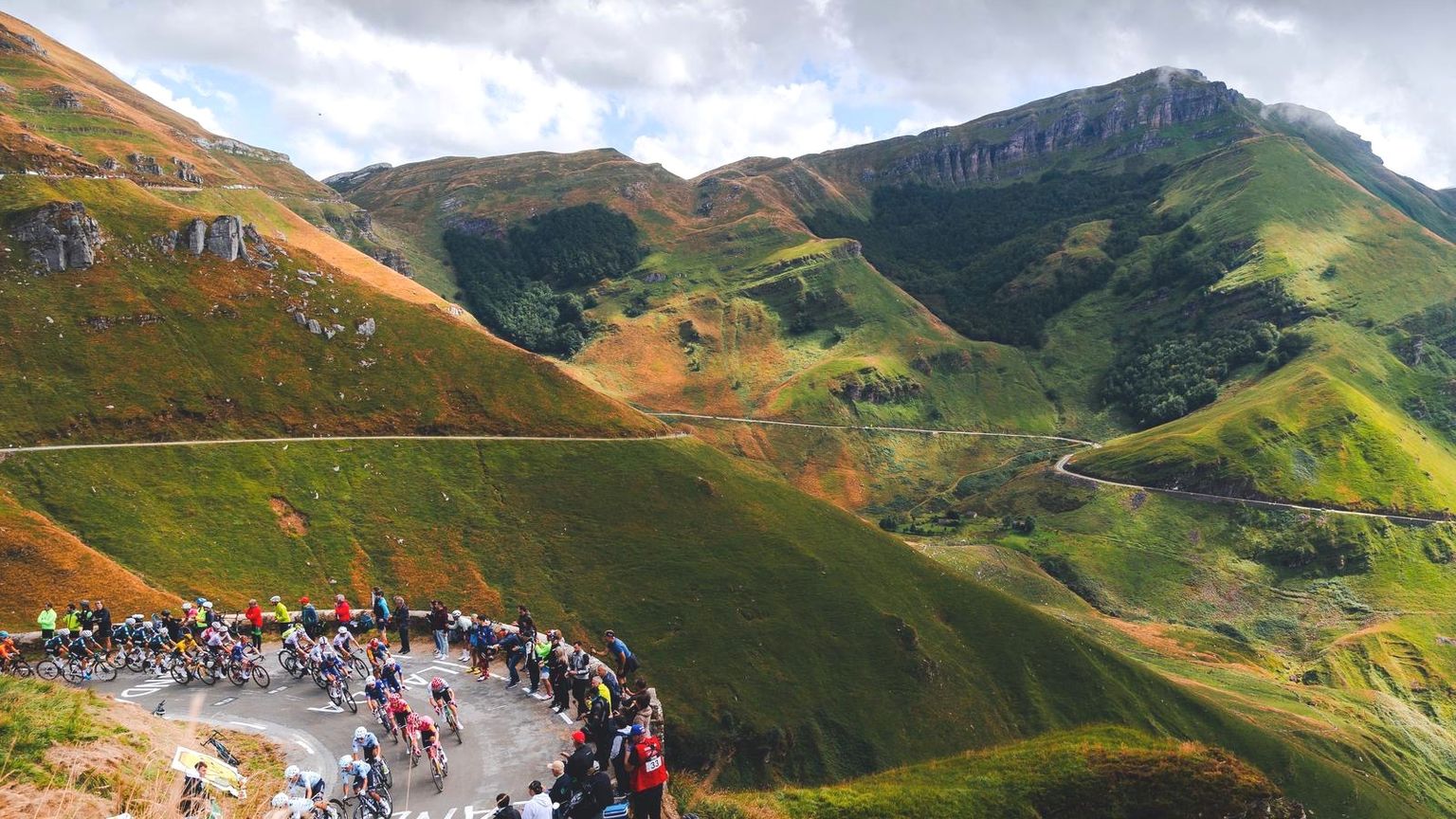 Tour de France route