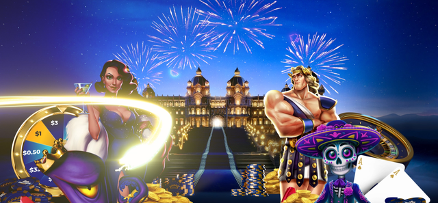 spin palace hero main desktop image
