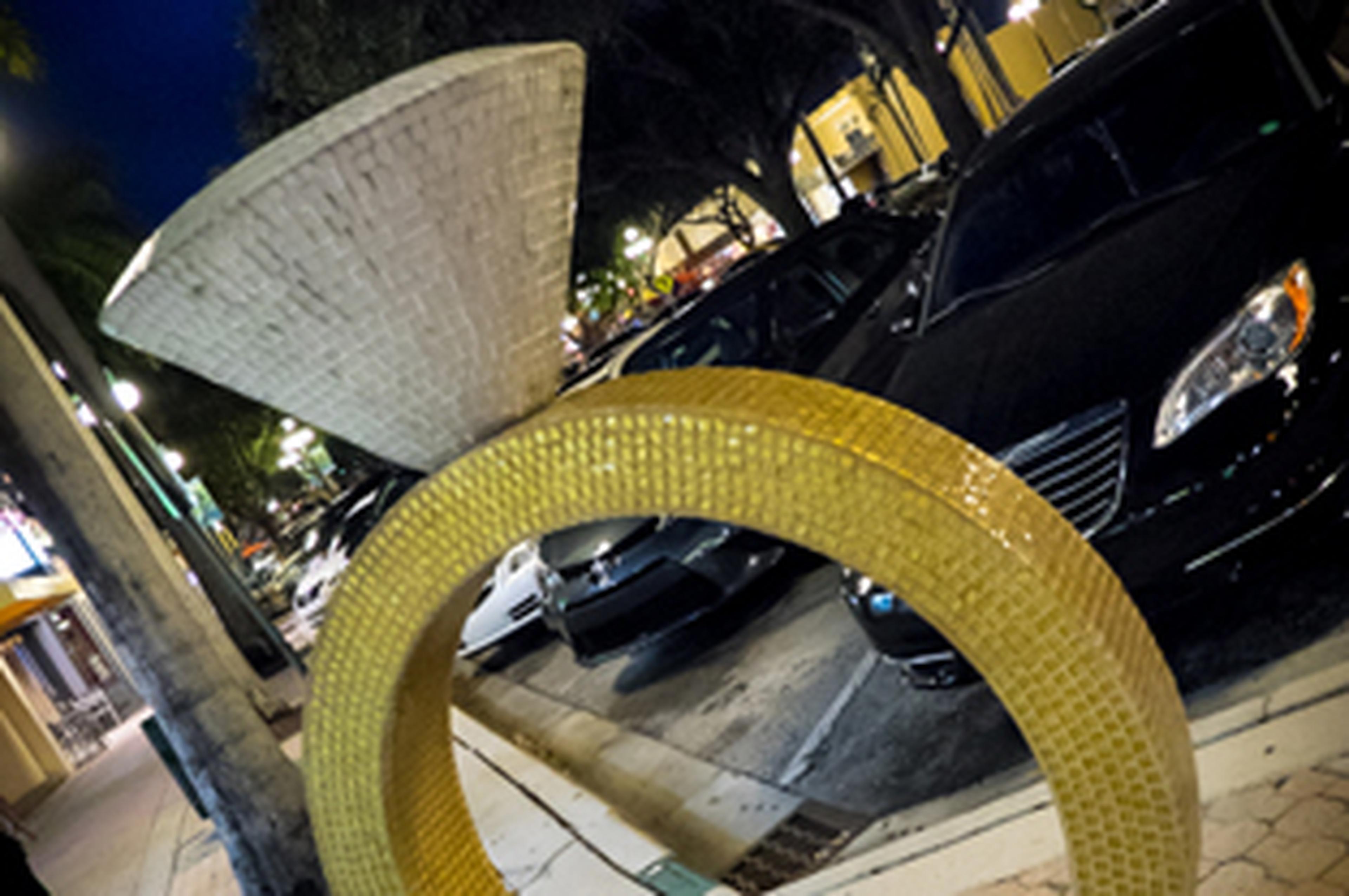 diamond ring sculpture