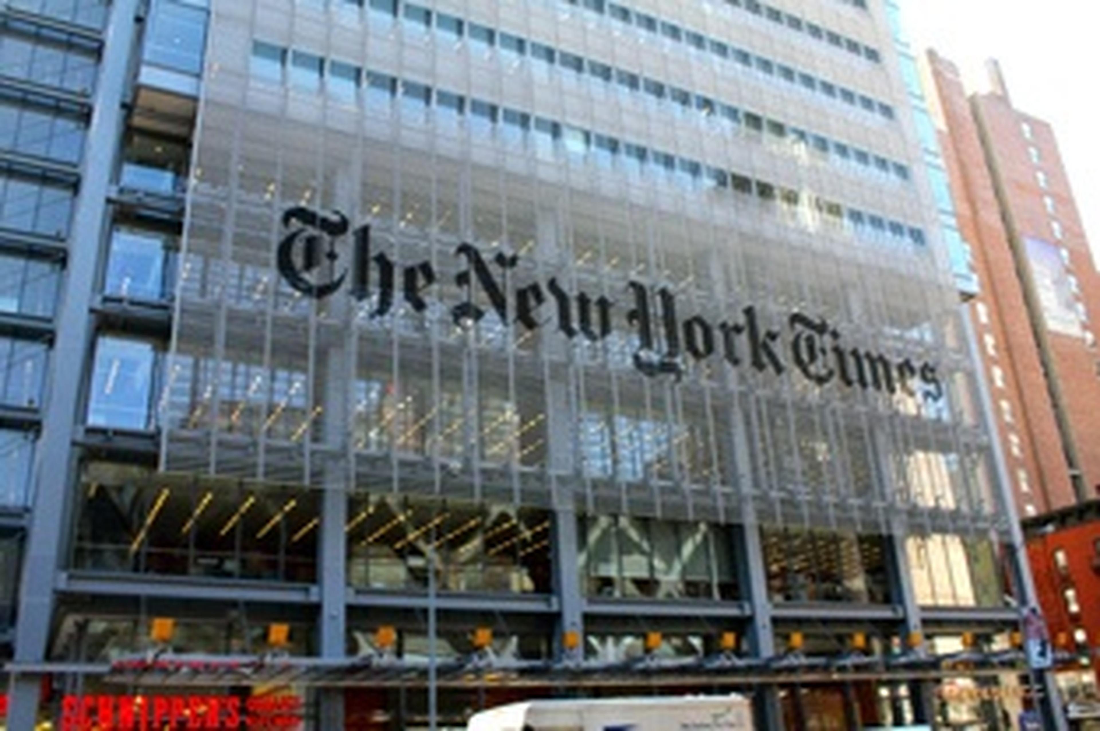 The new york times building