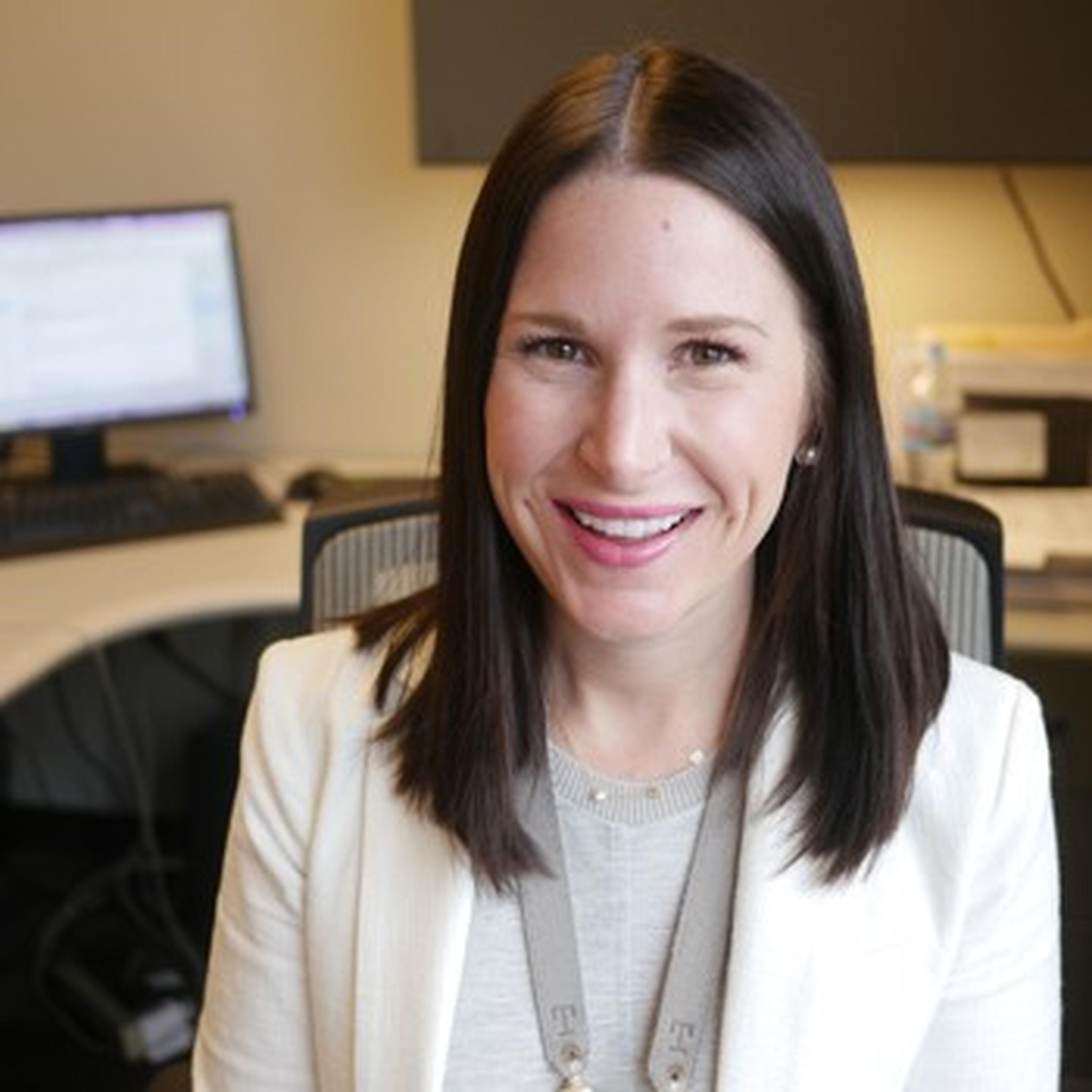 headshot of Hillary Weidner, Digital Brand Strategist