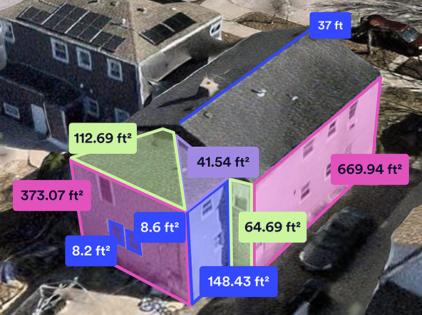 Roof Exterior Measurements