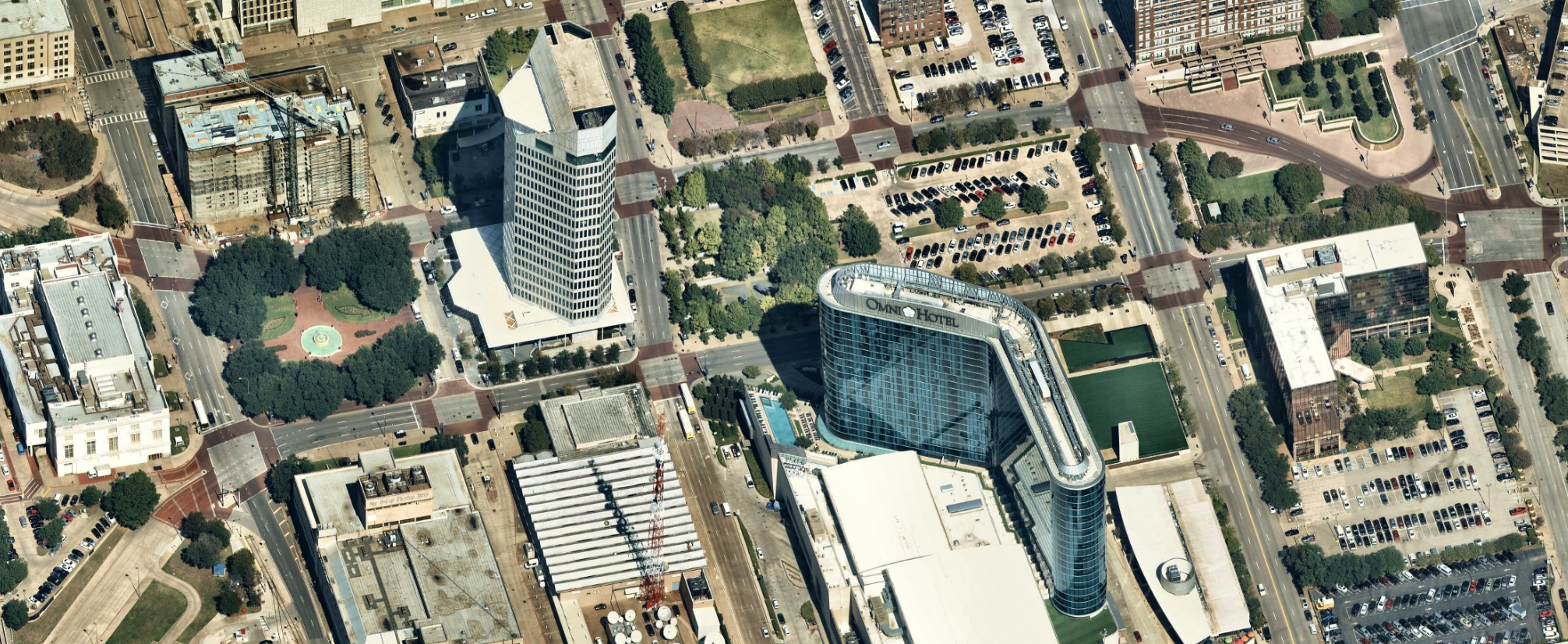 Aerial map views shine within ArcGIS - Aerial Panorama Dallas Tx Urban 2017 09 13