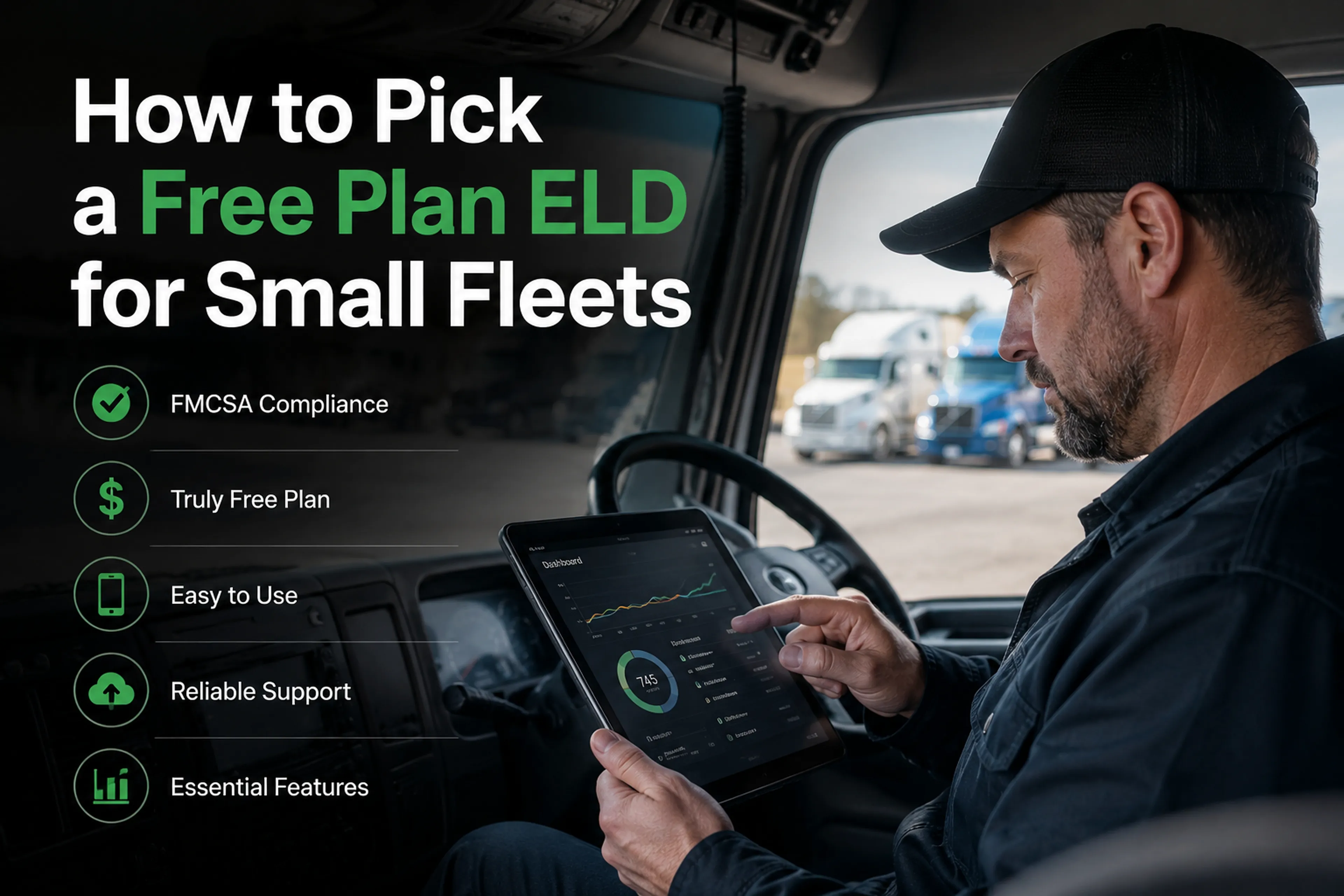 How to Pick a Free Plan ELD for Small Fleets