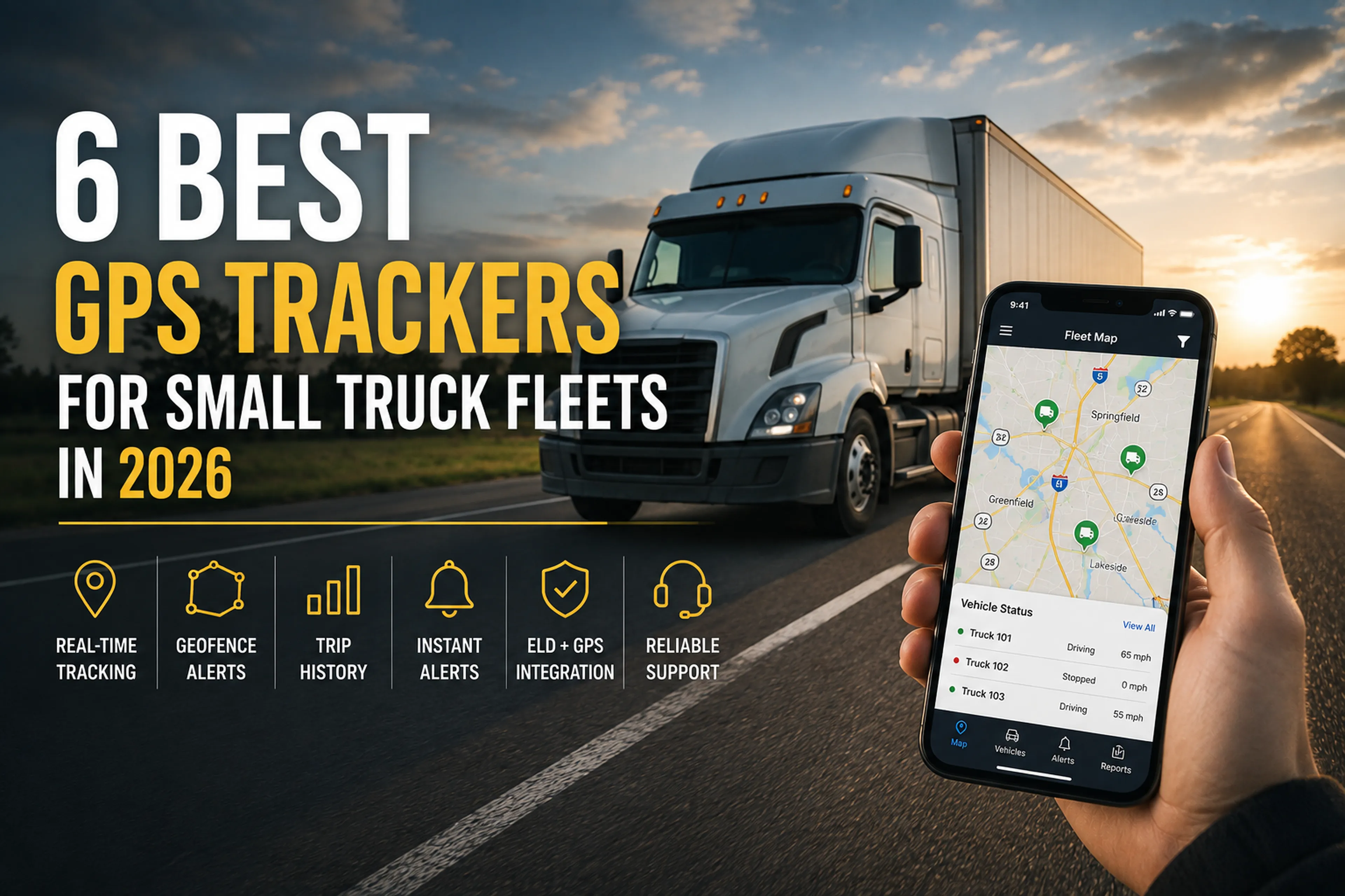 GPS Trackers for Owner-Operators: Top 6 Compared (2026)
