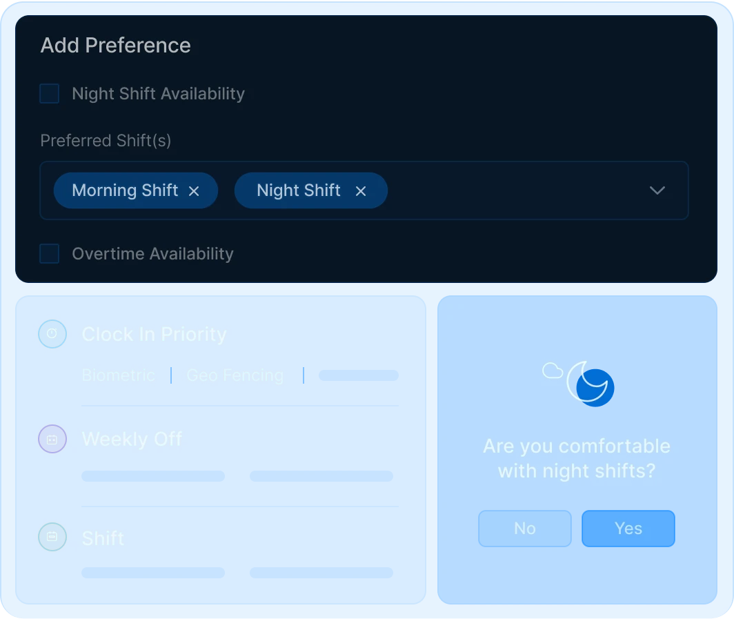 Smart Workforce Scheduling | Darwinbox