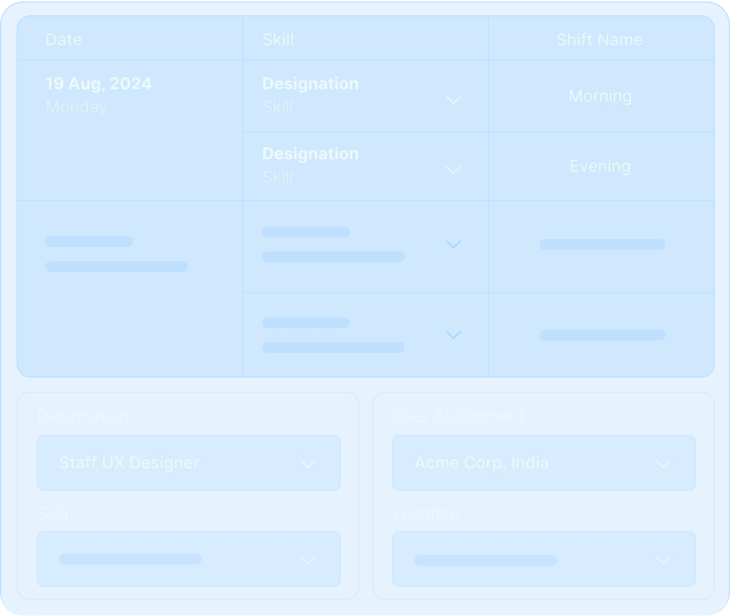 Smart Workforce Scheduling | Darwinbox