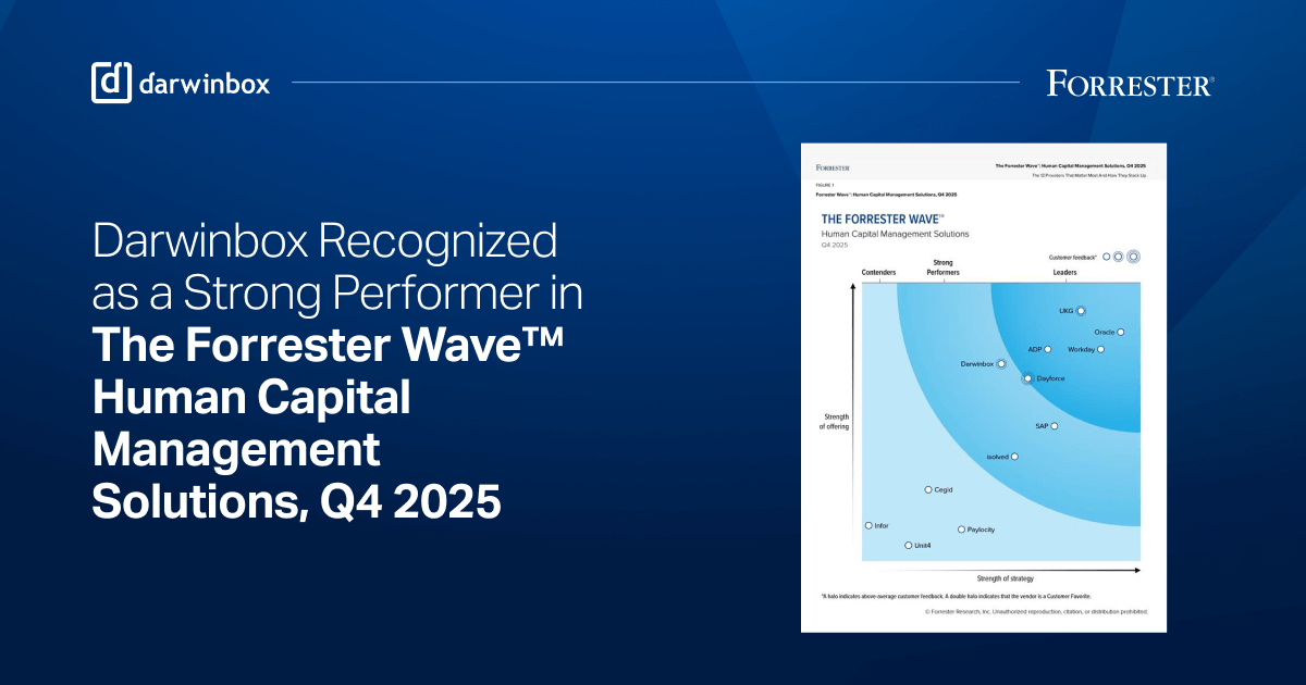 Darwinbox Recognized as a Strong Performer in The Forrester Wave™ Human Capital Management Solutions Q4 2025