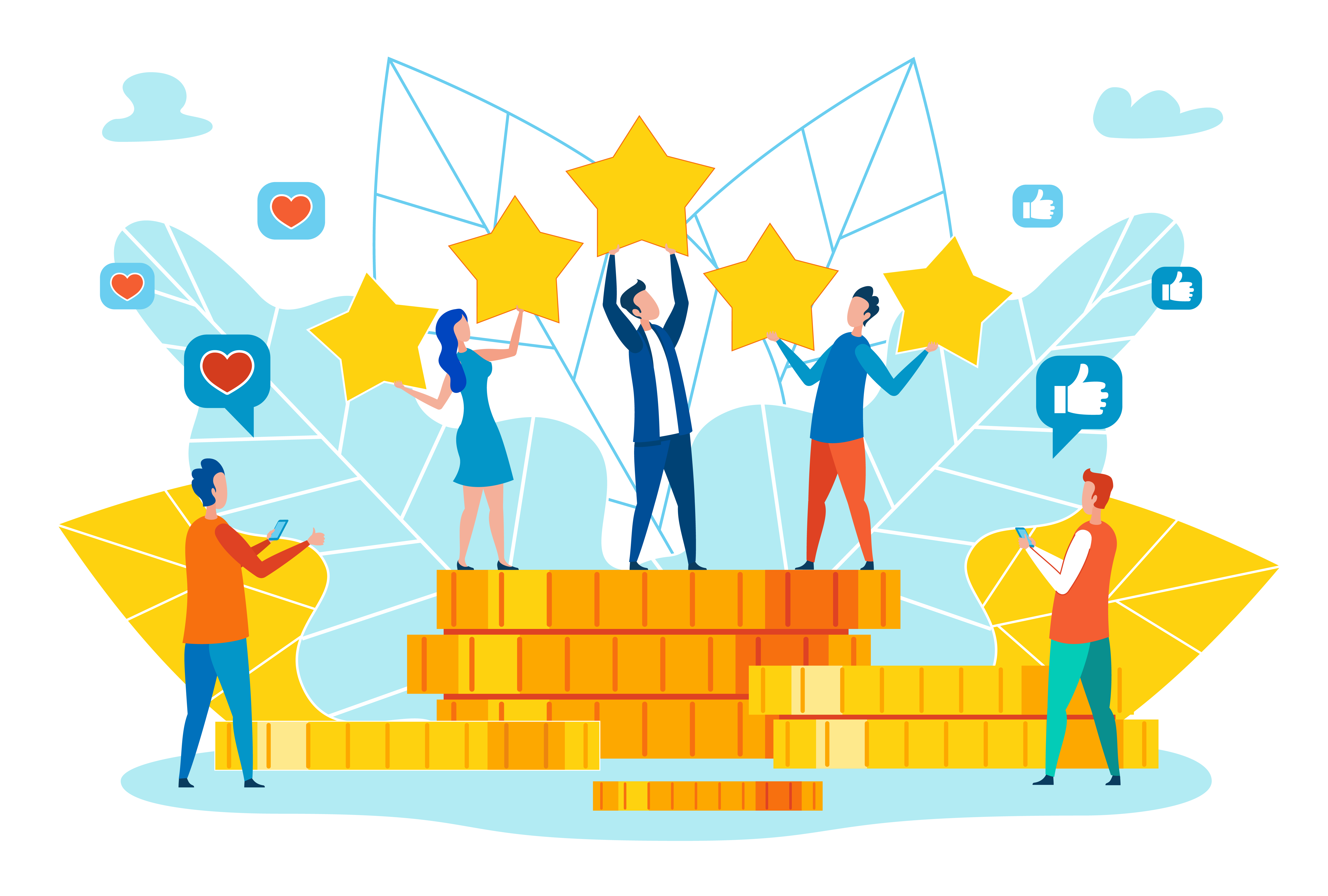 Social-recognition-illustration-01