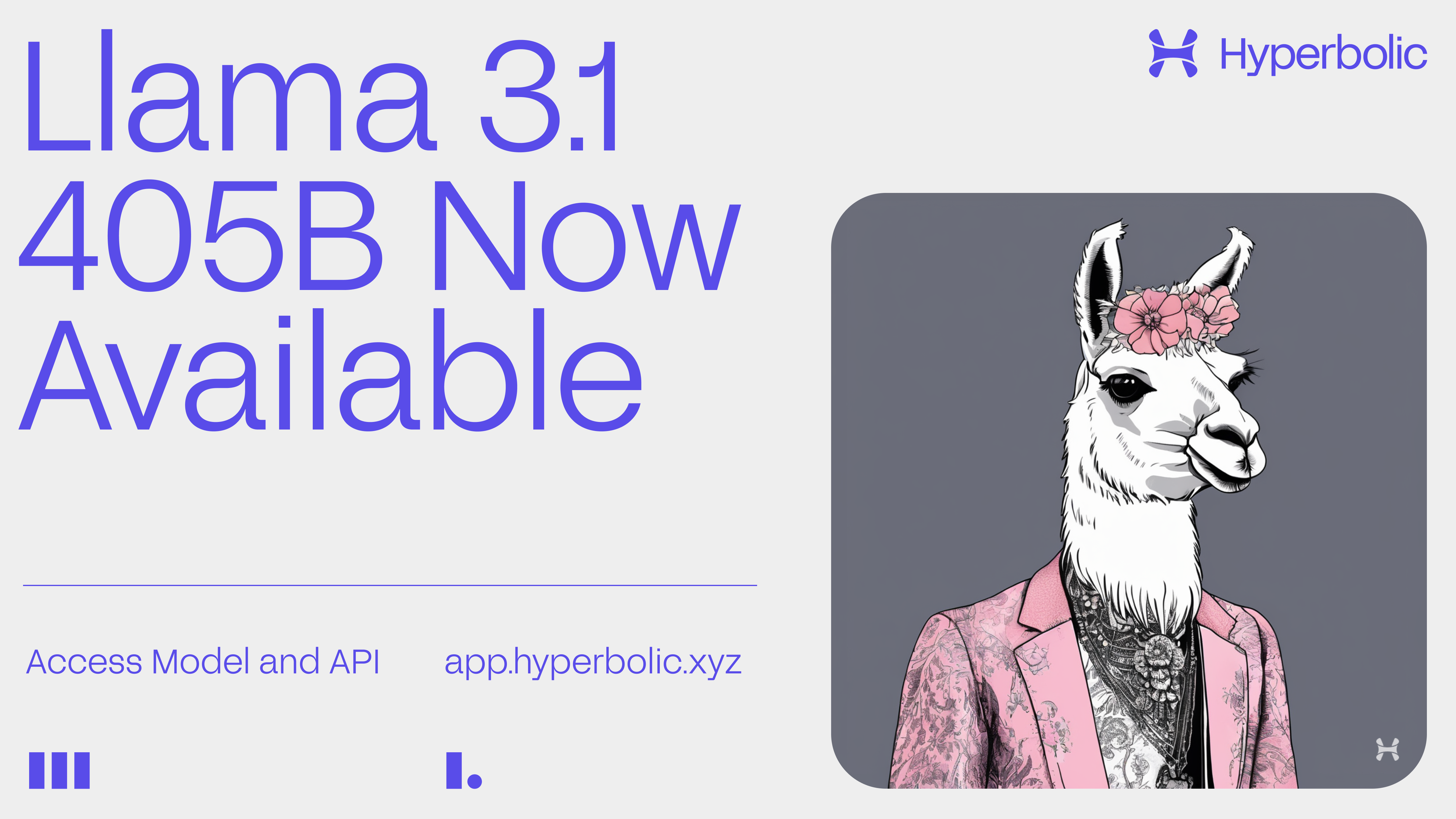 Announcing Llama 3.1 405B Support on Hyperbolic