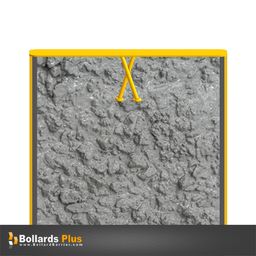 Wet-Set Steel Cap - 12"x2 Rectangular