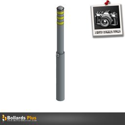 Product Carousel - Removable Utility Bollard - 4"x67" (California - PG&E Removable Barrier Post)