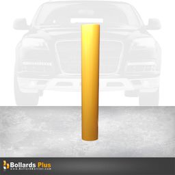 Heavy Duty Inground Bollard - 8"x84", Safety Yellow