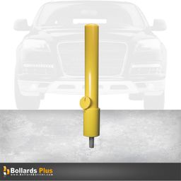Product Carousel - Heavy Duty Removable Bollard - 6"x48", Safety Yellow