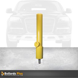 Product Carousel - Heavy Duty Removable Bollard - 6"x42", Safety Yellow