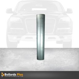 Product Carousel - Heavy Duty Inground Bollard - 8"x72", Bare Steel