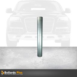 Heavy Duty Inground Bollard - 5"x60" Bare Steel