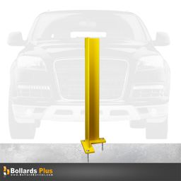 Product Carousel - Corner Guard Bolt-Down Bollard - 6"x48", Safety Yellow
