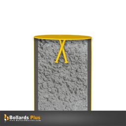 Wet-Set Steel Cap - 6" Flat