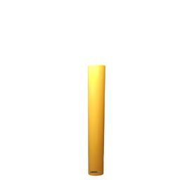 Embedded Steel Pipe Bollard - 6"x60", Sch 40. Safety Yellow