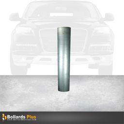 Heavy Duty Inground Bollard - 8"x60" Bare Steel