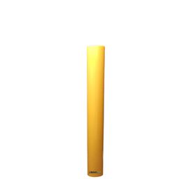 Embedded Steel Pipe Bollard - 6"x72", Sch 40. Safety Yellow