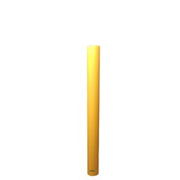 Embedded Steel Pipe Bollard - 5"x72", Sch 40. Safety Yellow