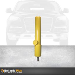 Product Carousel - Heavy Duty Removable Bollard - 6"x36", Safety Yellow